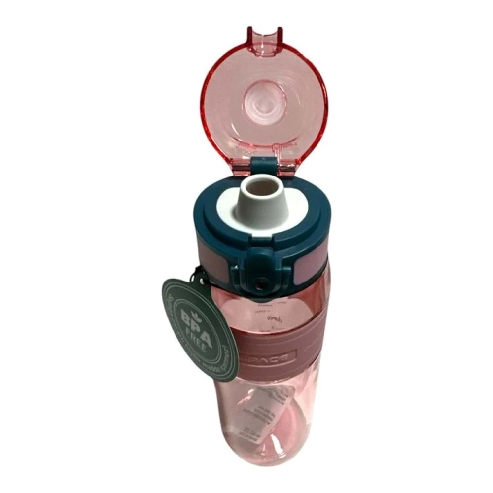 Vagonlife Uzspace Tritan 600 ml Su Matarası - Pembe V-4108