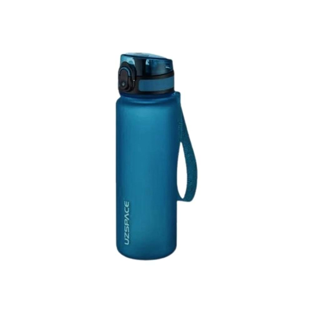 VagonLife Uzspace Su Matarası Tritan 650 ml 3037-7 Petrol Mavi