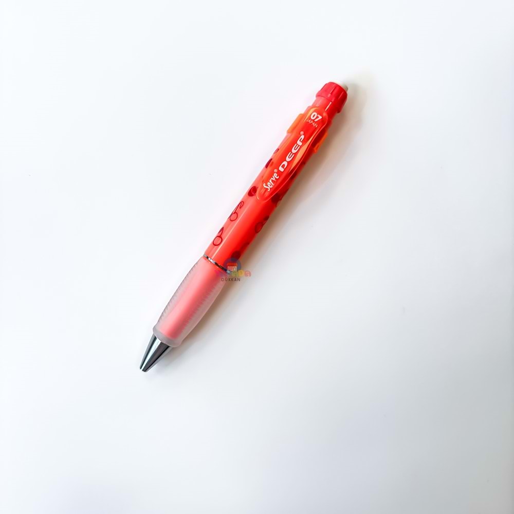 Serve Deep 0.7 Versatil Kalem Meyve Serisi Neon Red Cherry