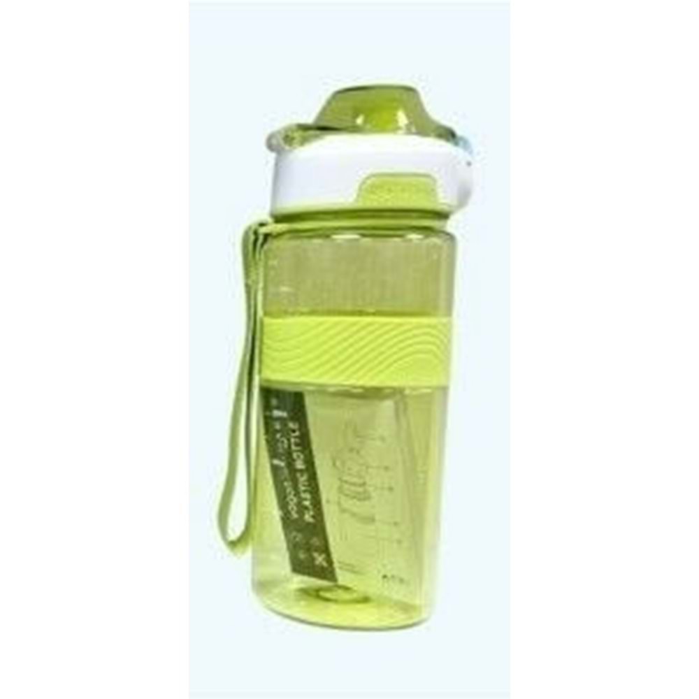 Vagonlife 750 Ml Tritan Su Matarası Yeşil Beyaz