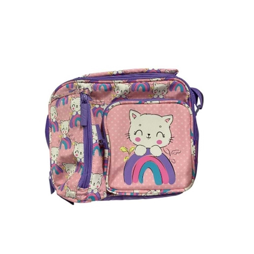 Kaukko Kids Beslenme Çantası - Plush Cat