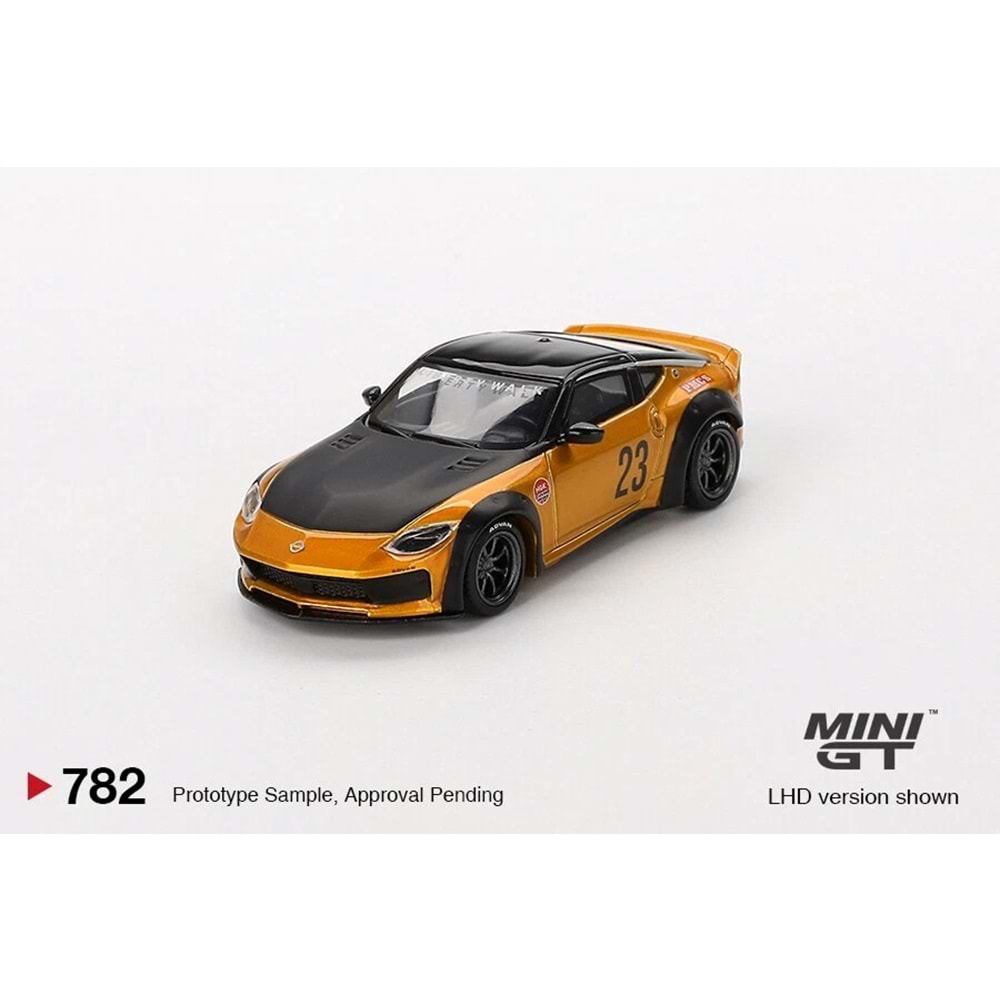 Nissan Z LB NATION WORKS LB Gold (RHD) (Diecast Car)
