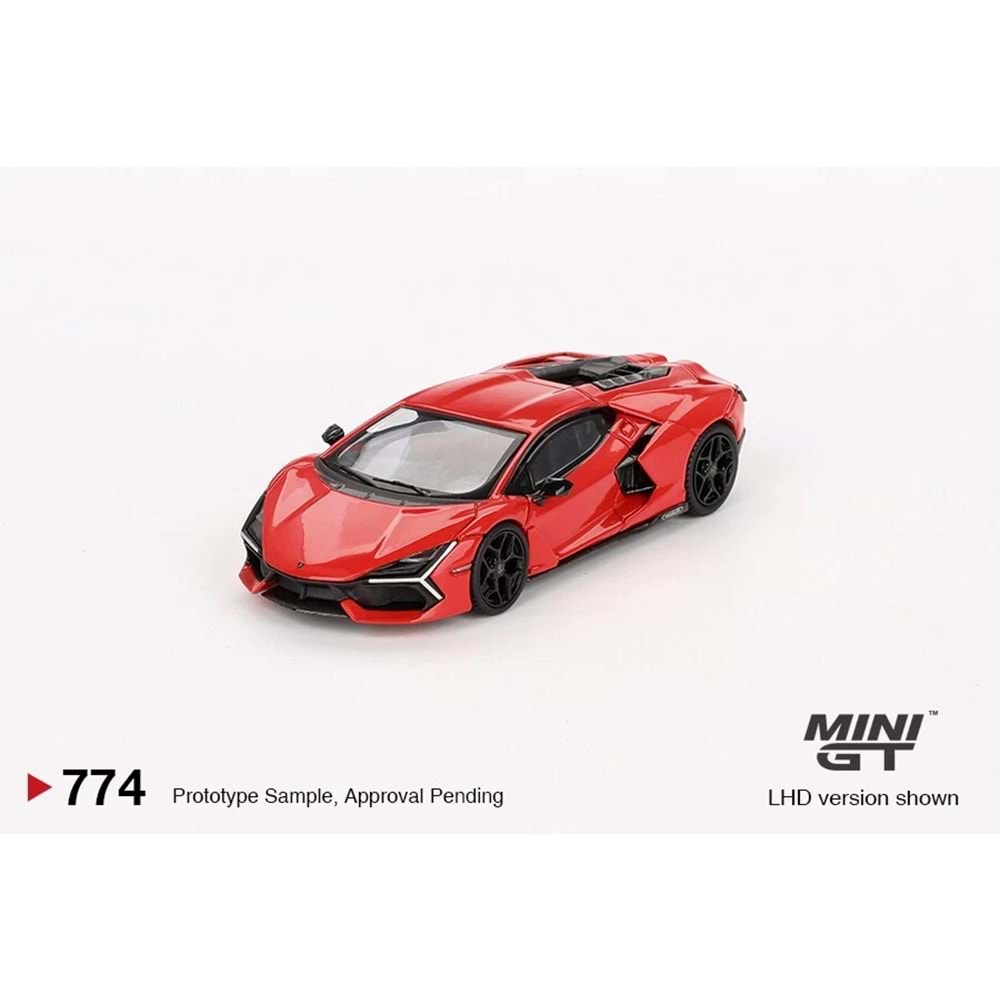 Mini GT #774 1/64 Lamborghini Revuelto Arancio Dac Lucido (RHD)