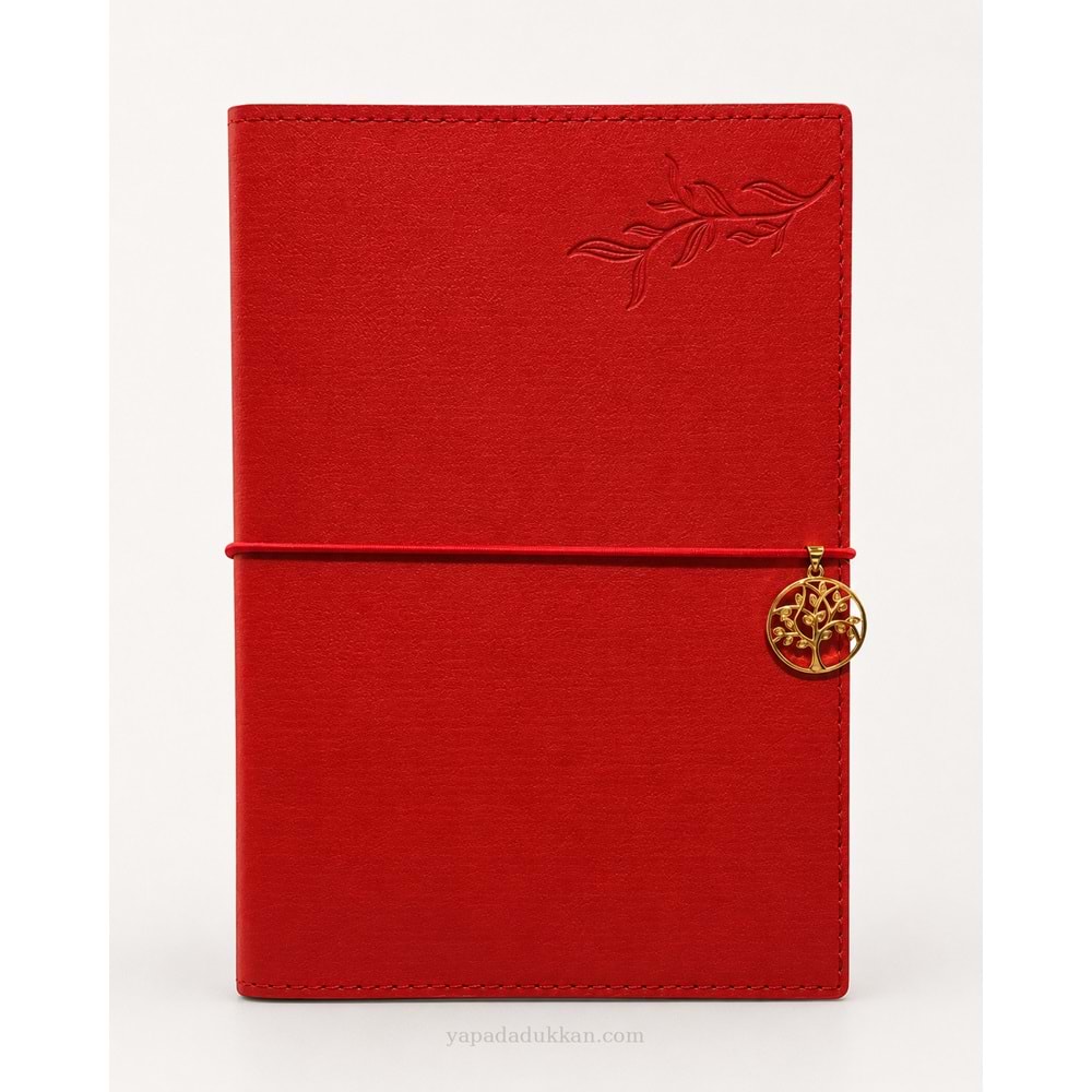 Victoria’s Journals Mekanizmalı Vegan Deri Kapaklı Defter 160 Sayfa - Pudra Pembe