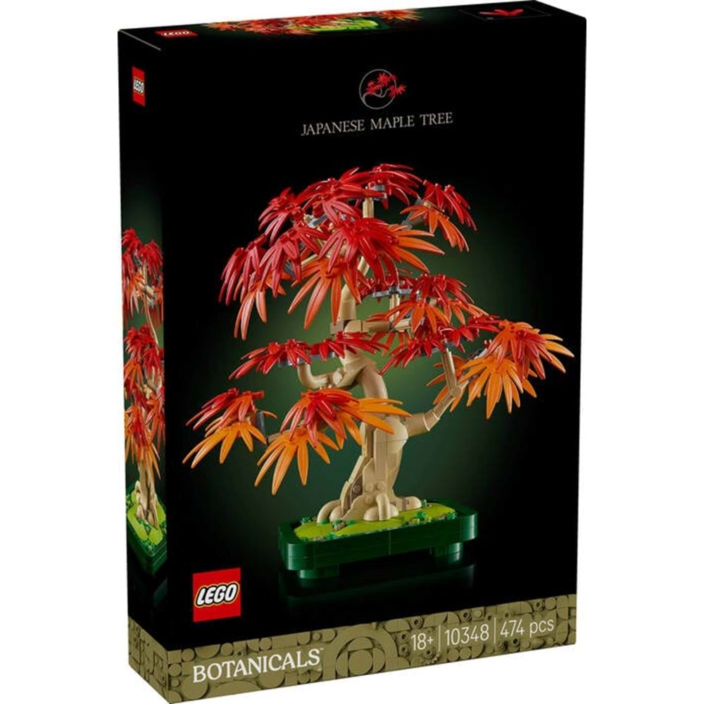 Lego® Icons Botanicals Japon Kırmızı Akçaağaç Bonsai Ağacı