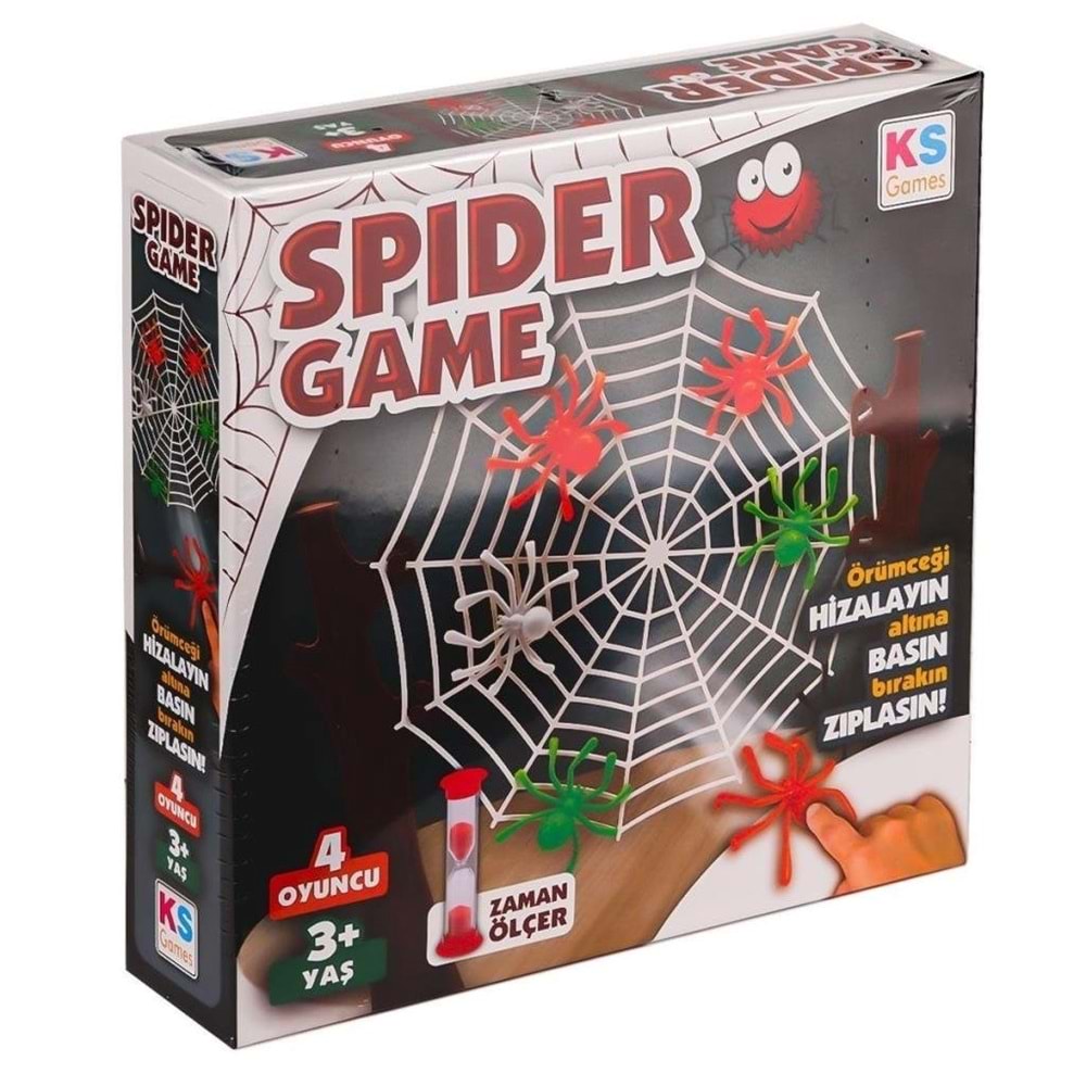 Ks Games Spider Game Türkçe İngilizce Kutu Oyunu