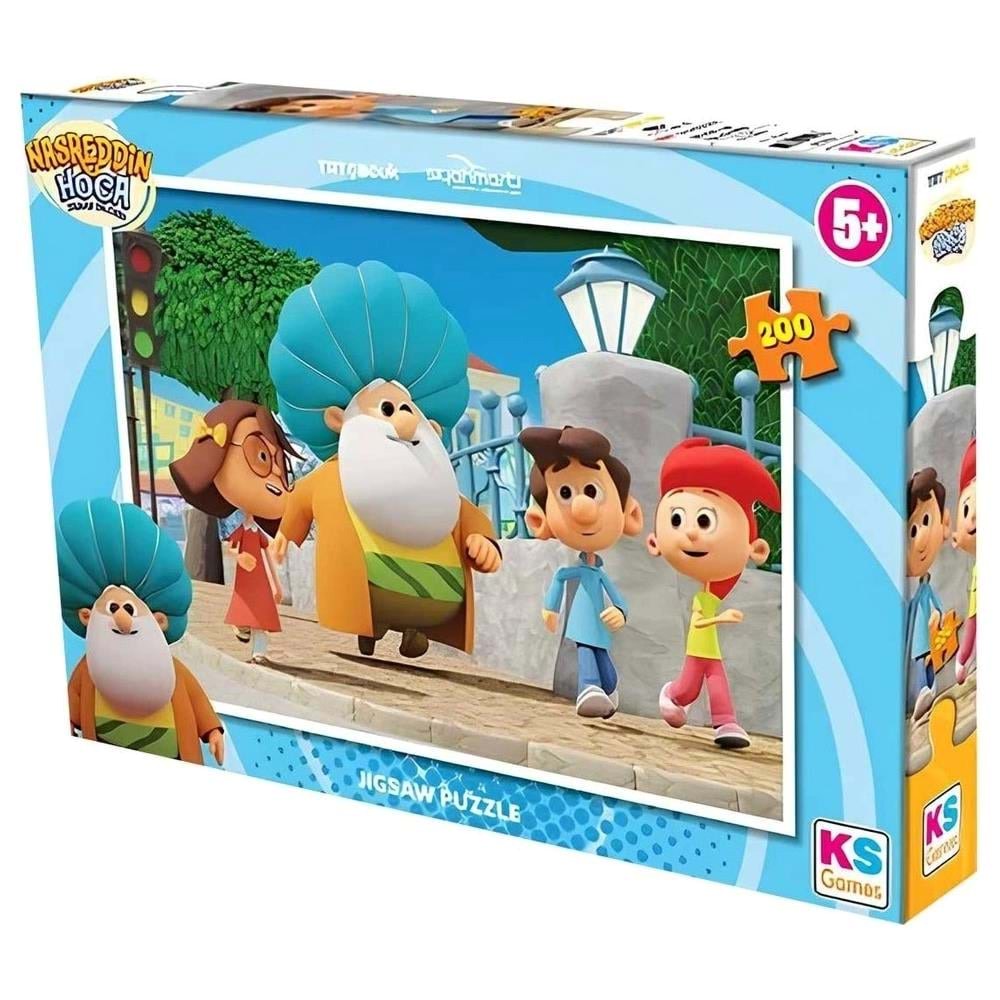 Ks Games 200 Parça - Nasreddin Hoca Çocuk Puzzle