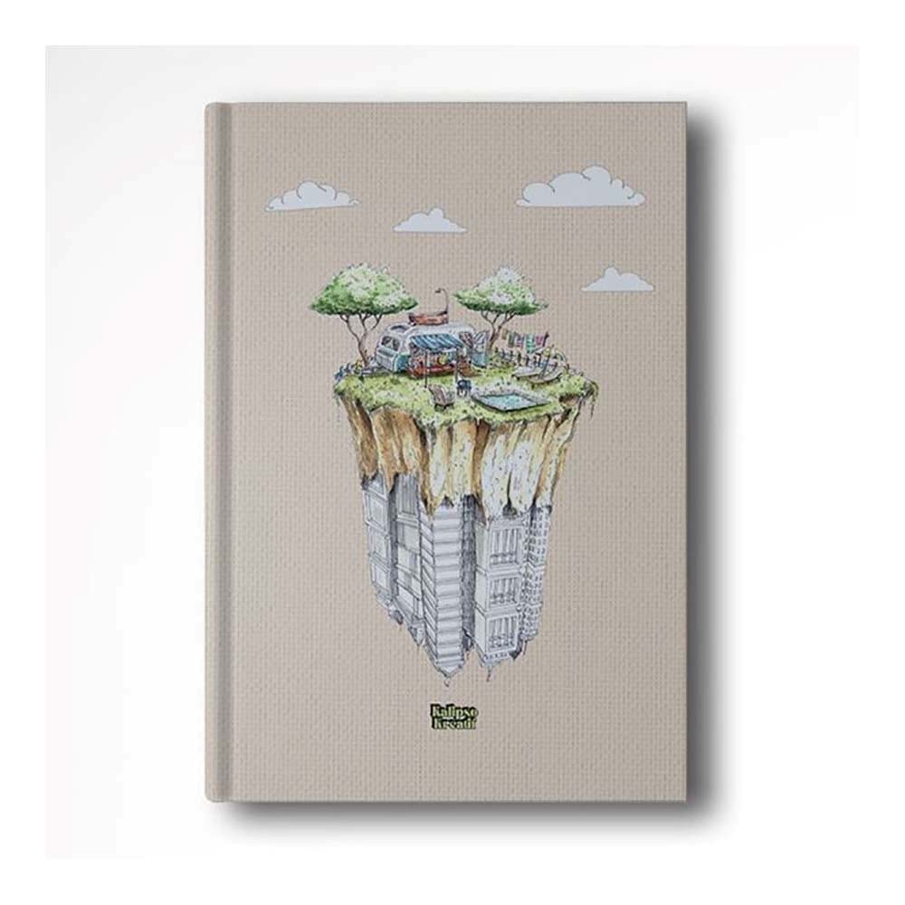 Kalipso Karavan 14X20 Cm Sert Kapak 192 Sayfa Çizgili Defter