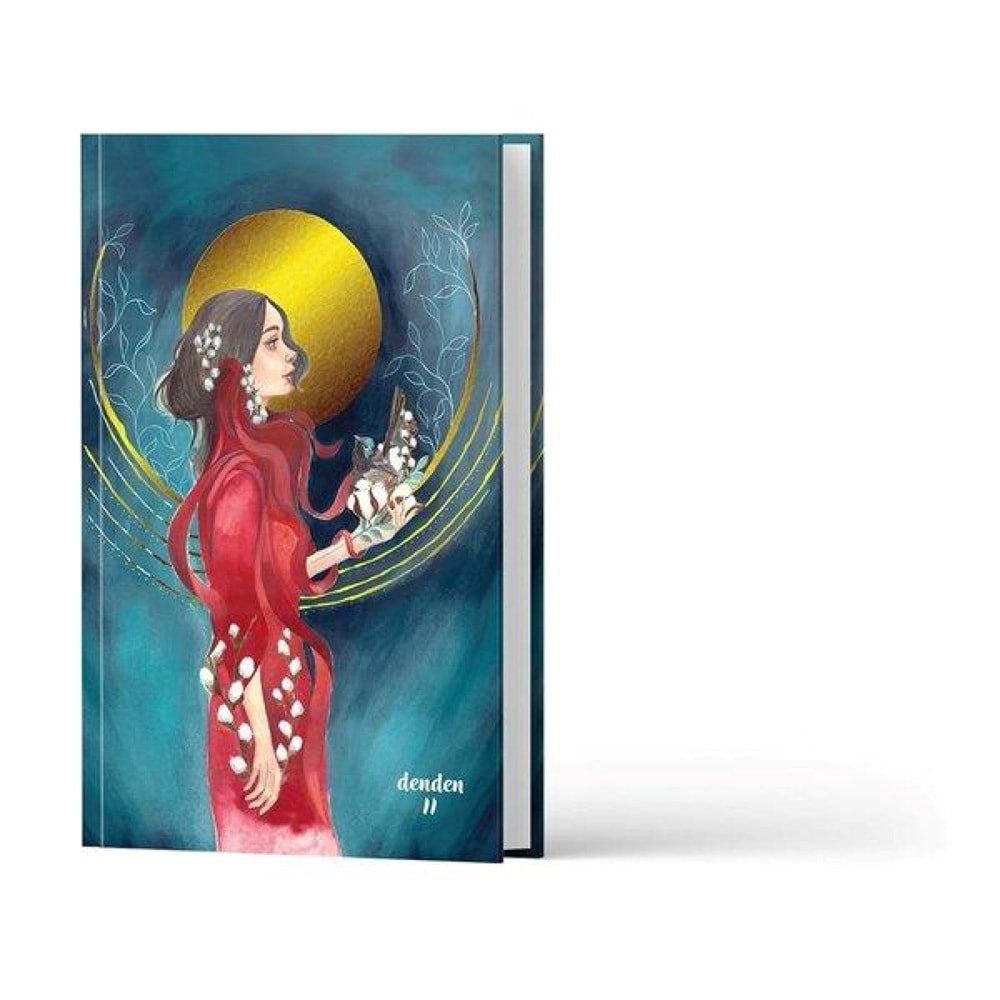 Denden 17 x 24 Zamansız Çizgili Sert Kapak Butik Defter
