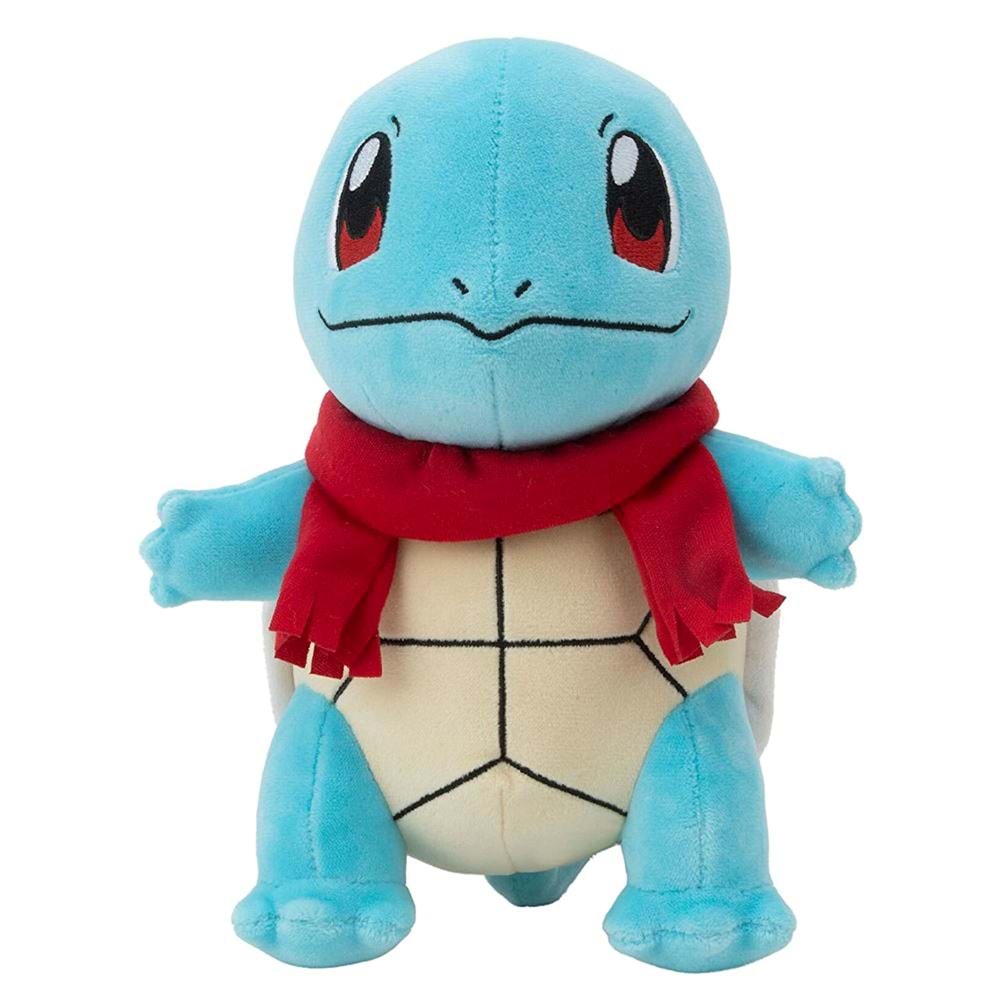 Pokemon Pelüş Figür Yılbaşı Serisi Squirtle 20cm PKW3102