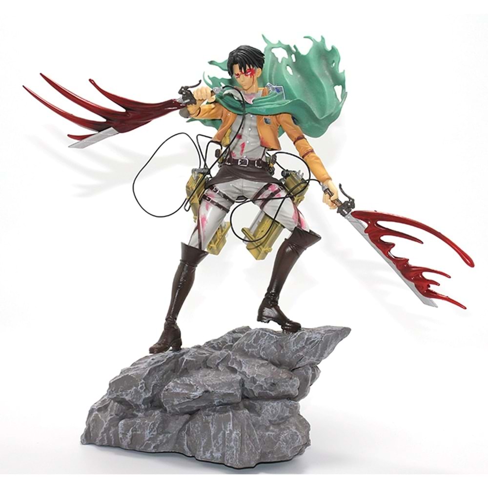 Attack On Titan Xinchangda Sanlı Anime Figürü 35 Cm Alk5318