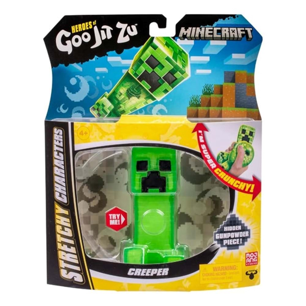 Goojitzu Minecraft Tekli Figür Creeper GJ100000