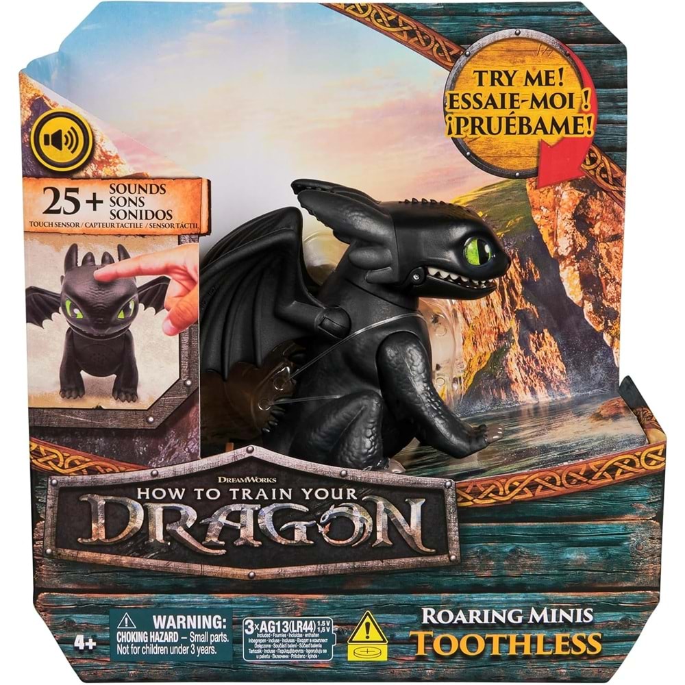 Dreamworks Dragons Ultimate Toothless Aksiyon Figürü S00058835