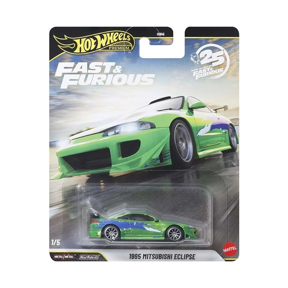 Hot Wheels 2025 Premium Fast & Furious 1995 Mitsubishi Eclipse