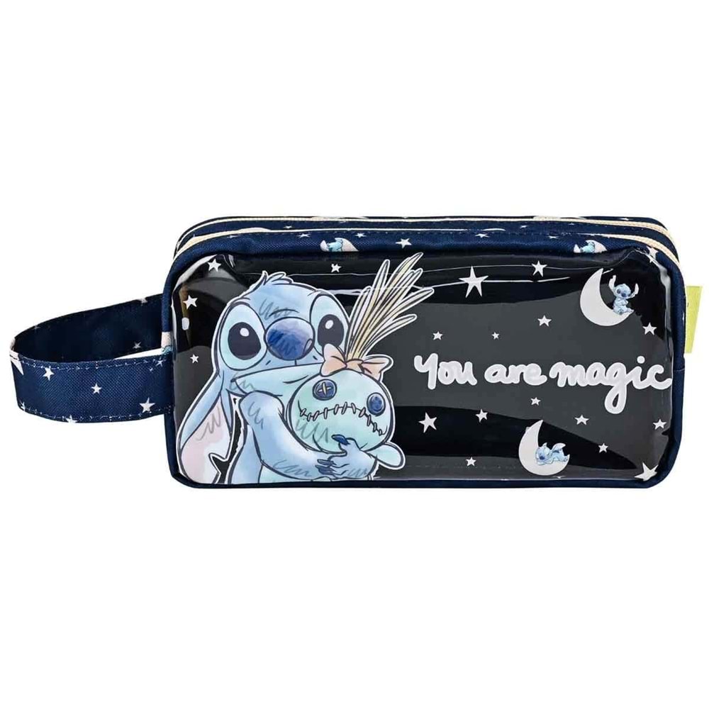 Stitch Desenli Lacivert Kalem Kutusu OTTO.49286