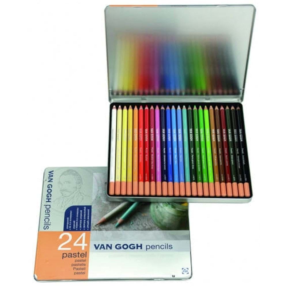 Talens Van Gogh Soft Pastel Kalem Seti Metal Kutu 24lü