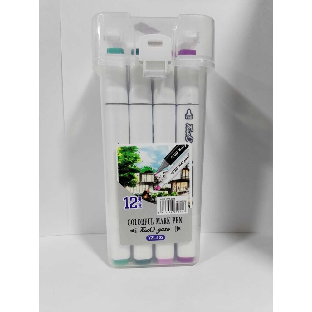 Bam Ecrou 12 Lİ Beyaz Marker Kutulu M6138-12 KALEM SETİ