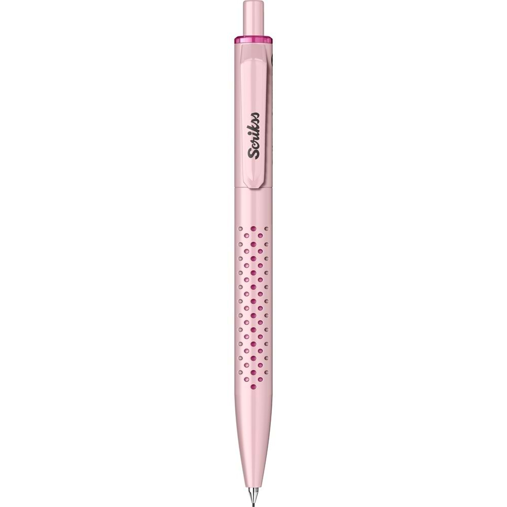 Scrikss Grid-X Mekanik Kurşun Kalem 0.7 mm Pastel Pembe