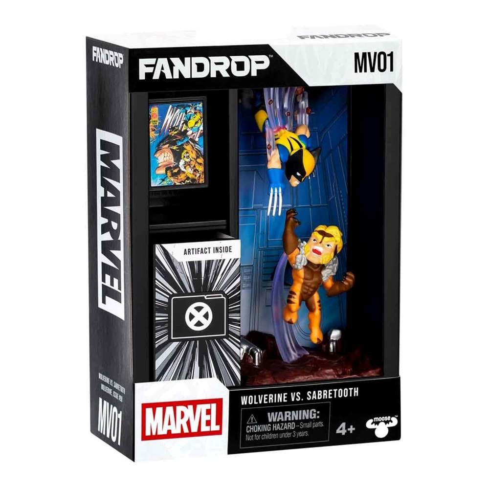FANDROP Marvel Wolverine Sabretooth'a Karşı Diorama Seti