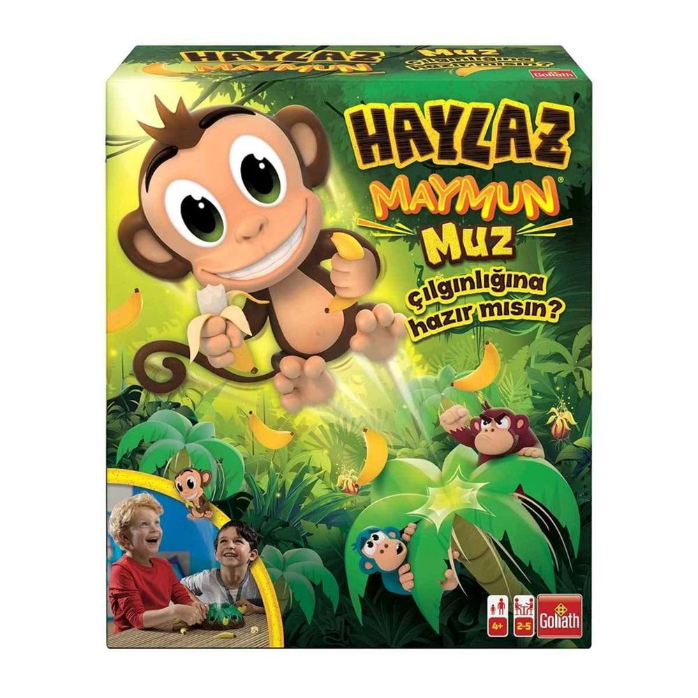 Haylaz Maymun: Muzu Kap, Eğlenceyi Yakala! Goliath 4+