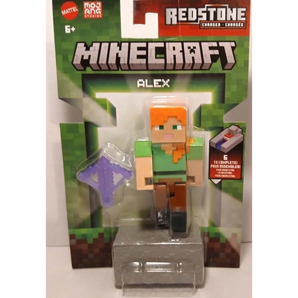 Minecraft Redstone Charged Series Alex 3.25
