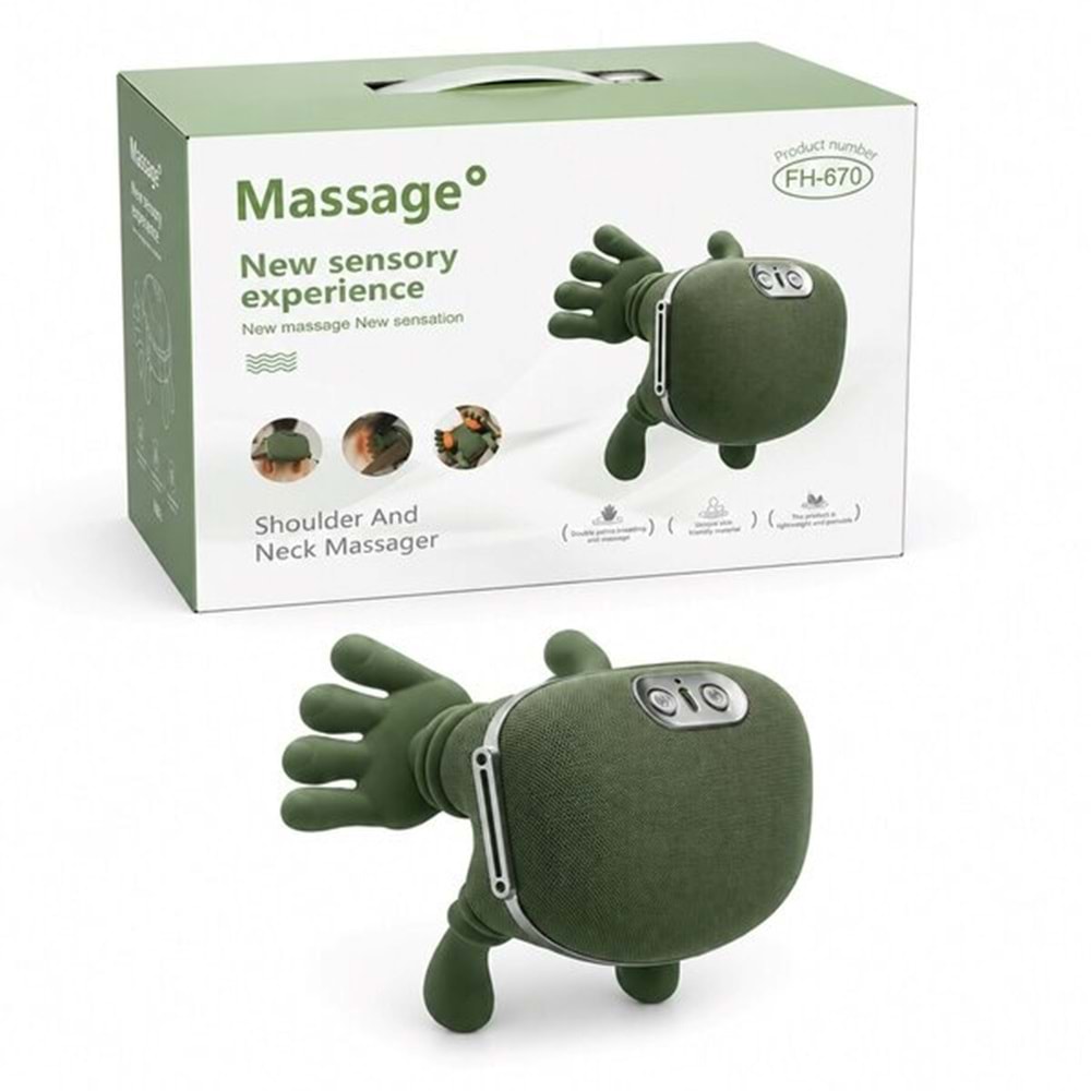 Massage El Şeklinde Boyun ve Omuz Masaj Aleti Dp-770