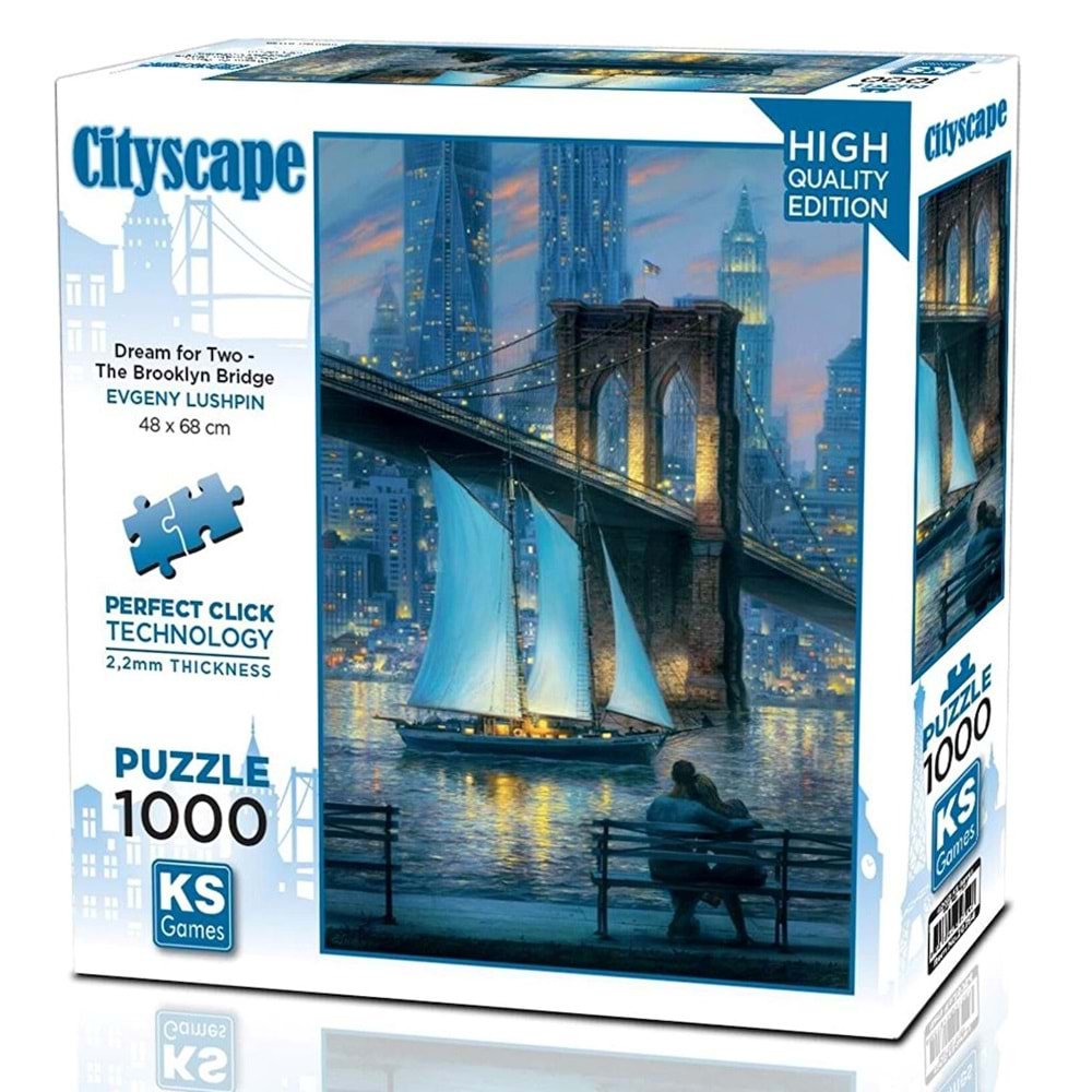 Ks Games 1000 Parça İki Kişilik Rüya Puzzle - Evgeny Lushpin