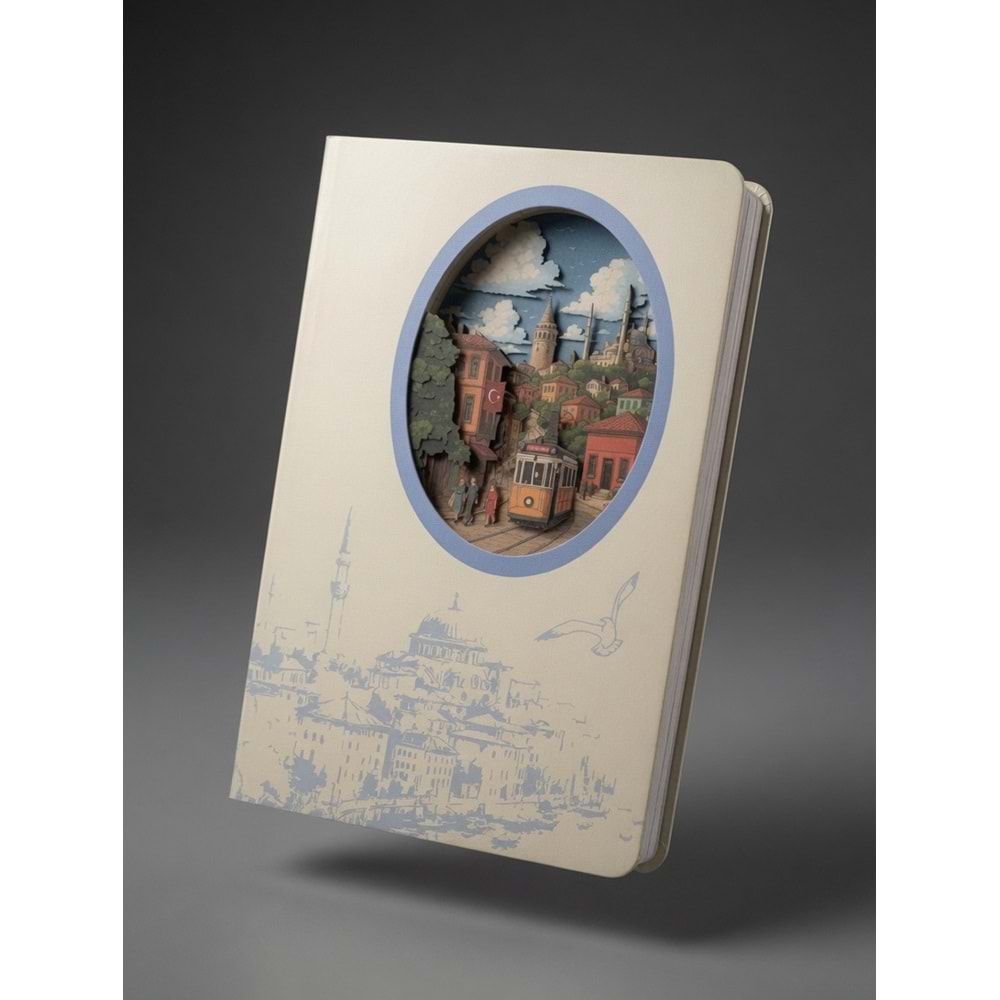 Vagonlife 3D İstanbul Temalı Defter
