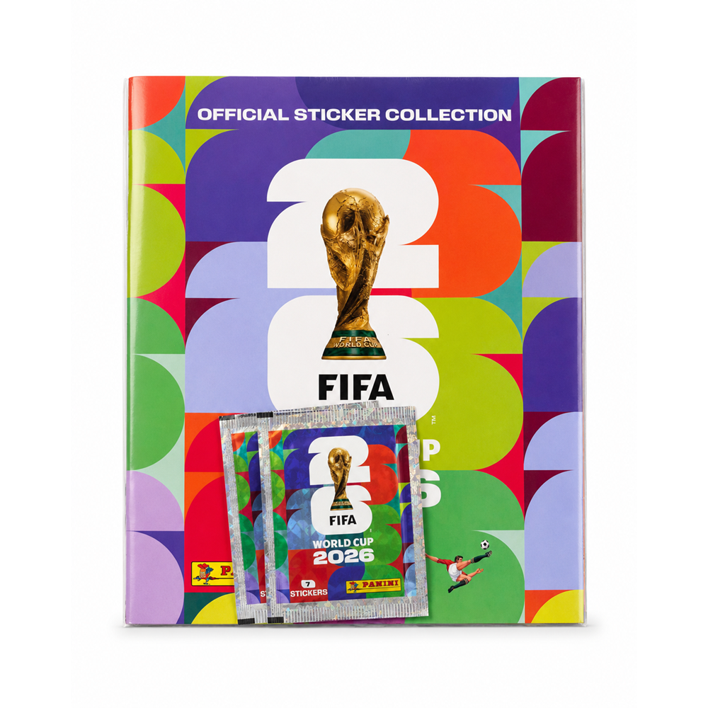 Panini FIFA World Cup 2026 Sticker Albümü Ve +2 Sticker (112 Sayfa, 980 Sticker)