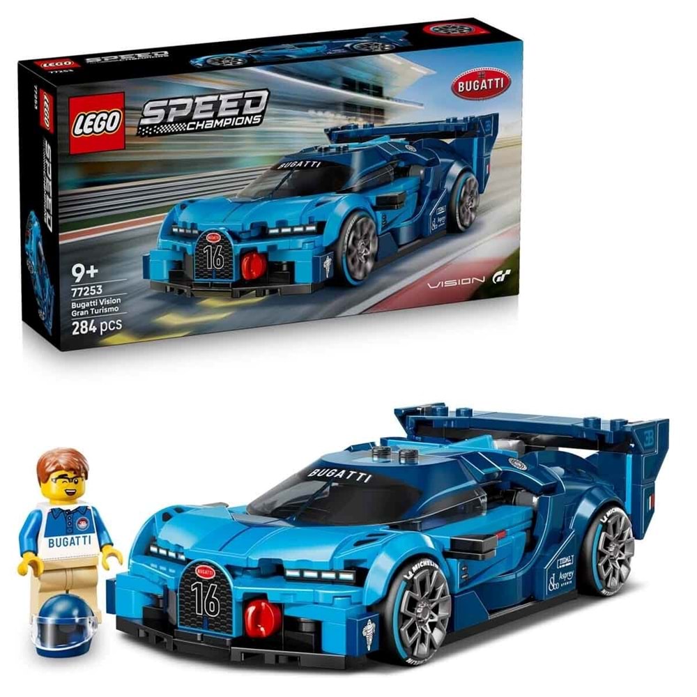 LEGO Speed Champions Bugatti Vision Gran Turismo Hiperspor (77253, 9+ Yaş)