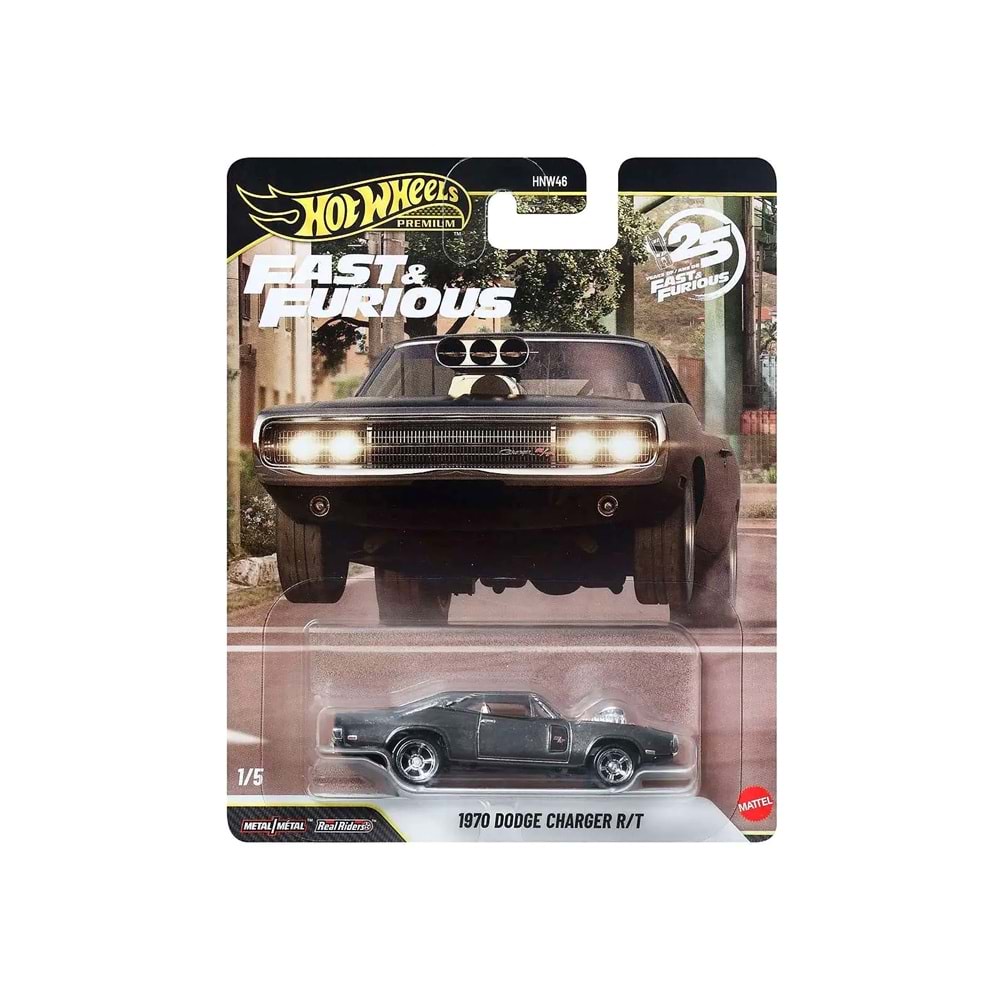 Hot Wheels Premium Fast & Furious 1970 Dodge Charger R/T 1:64