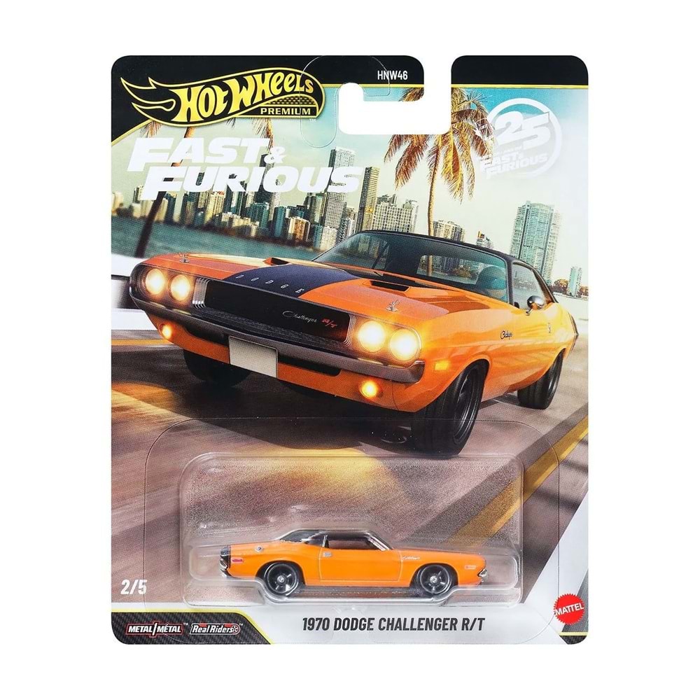 Hot Wheels Premium Fast & Furious 1970 Challenger R/T 1:64