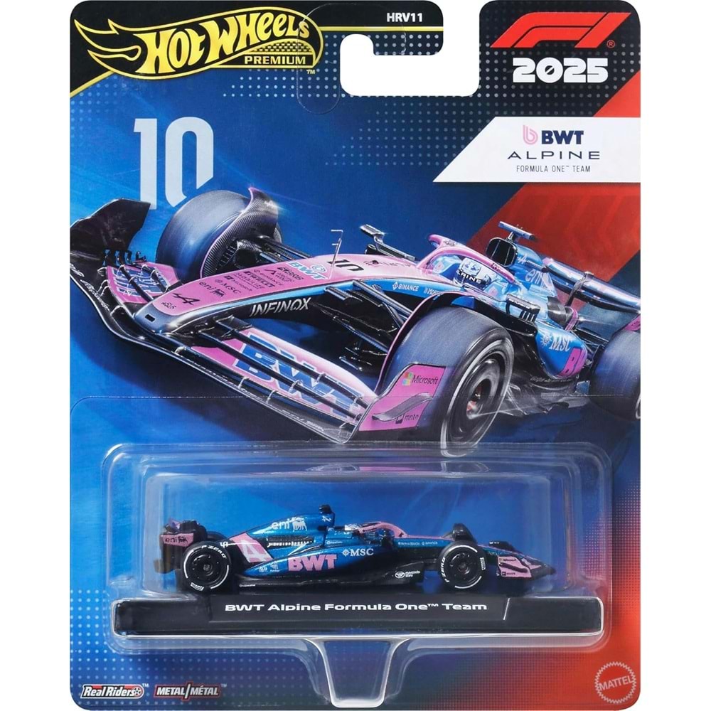 Hot Wheels F1 Alpine Pierre Gasly 1:64 (JKD82)