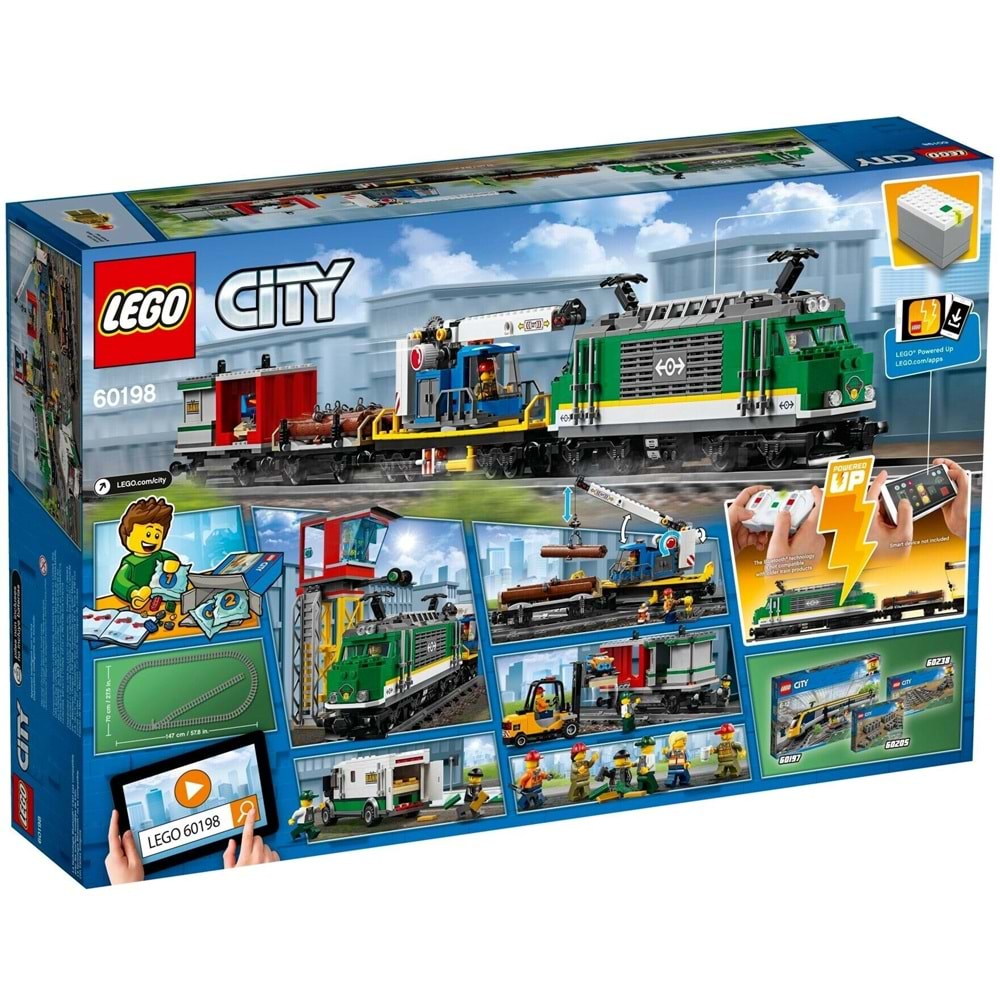 LEGO City Kargo Treni (60198, 7+ Yaş)
