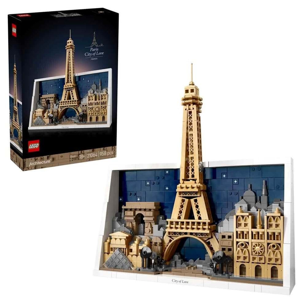 LEGO Architecture Paris Aşıklar Şehri (21064)