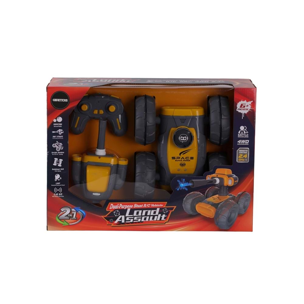 1248 RC 2in1 Çöl Canavarı Kumandalı Araba