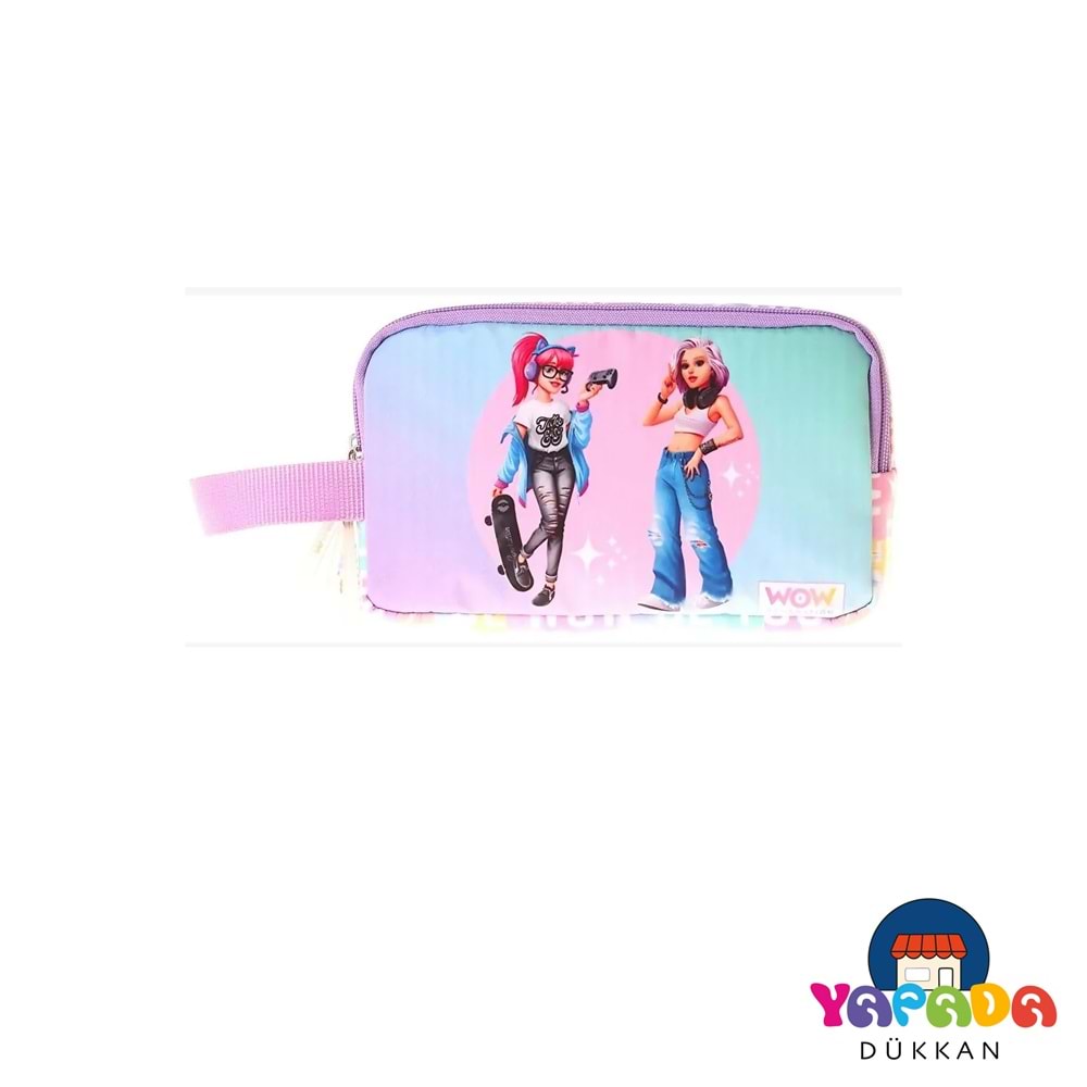 Wow Generation W6087 Be You Yeşil Mor İlkokul Kalem Çantası