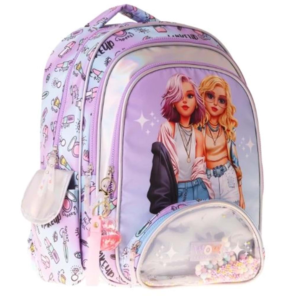 Wow Generation Friends W6054 Pembe Dört Bölmeli 26 L İlkokul Sırt Çantası