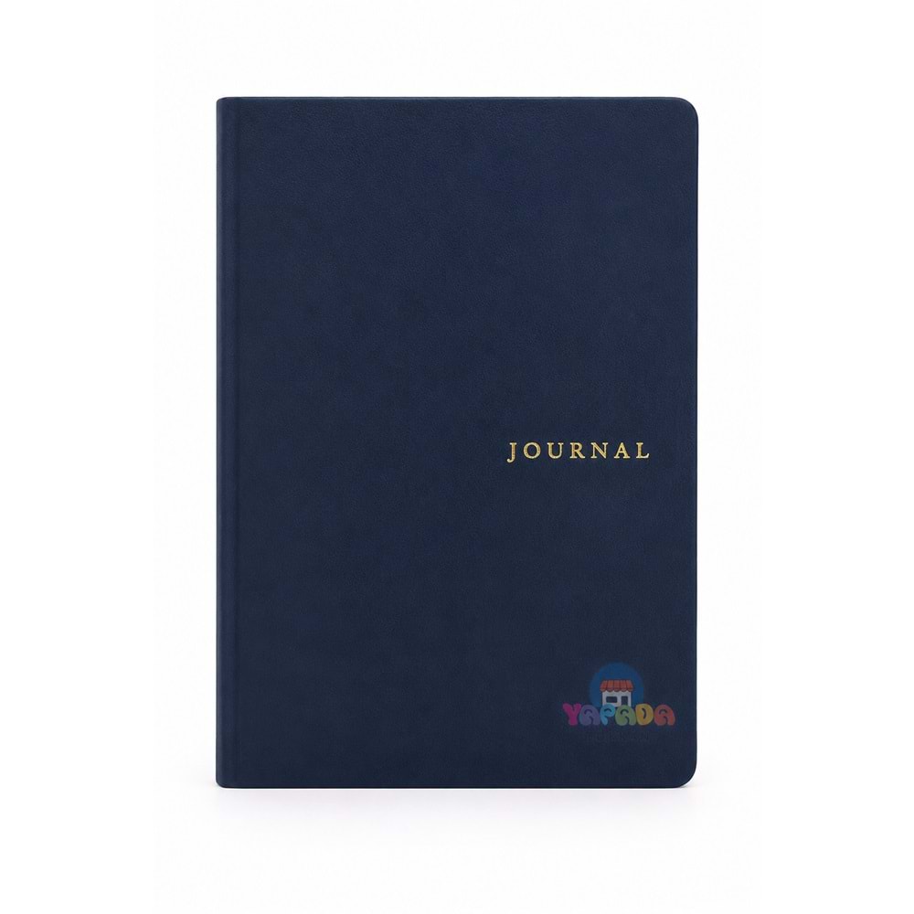 Victoria’s Journals Smyth Art Vegan Deri Defter 100 gr 120 Yaprak - Düz Lacivert