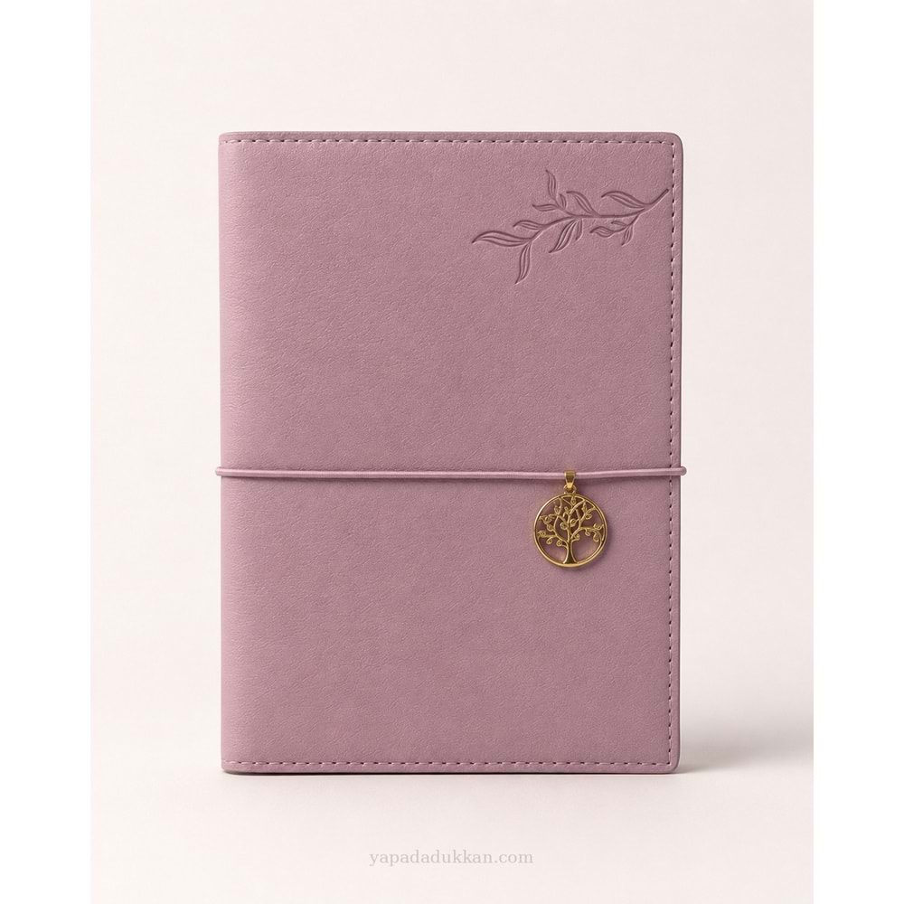 Victoria’s Journals Muse Vegan Deri A5 Organizer Defter 120 gr 96 Yaprak - Lacivert