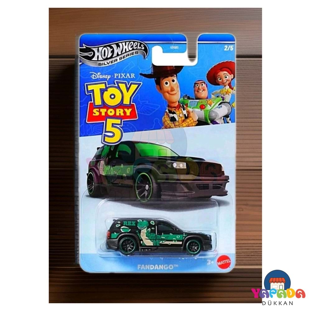 Hot Wheels Silver Series Disney Pixar Toy Story 5 Fandango JKX31 #2/5 1:64 Koleksiyon Model Araba