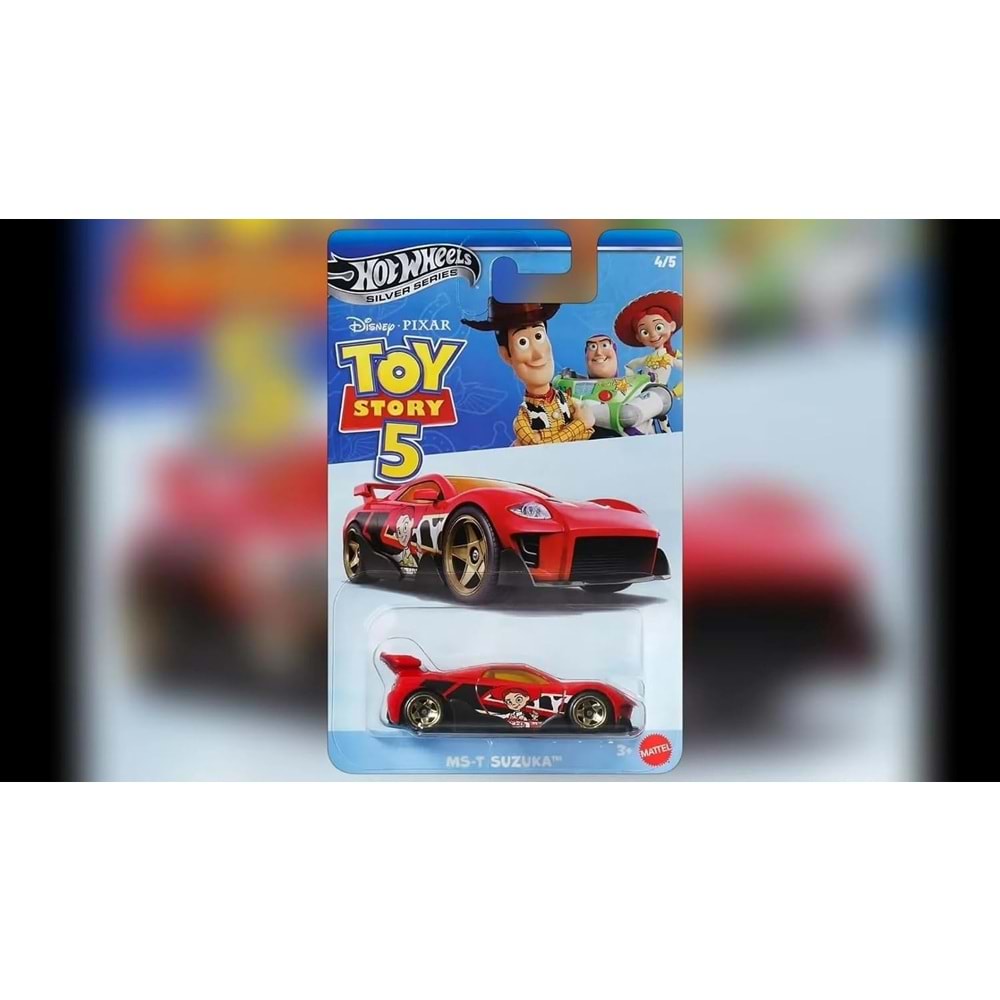 Hot Wheels Silver Series Disney Pixar Toy Story 5 Custom Volkswagen Beetle JKX30 #1/5 1:64 Koleksiyon Model Araba