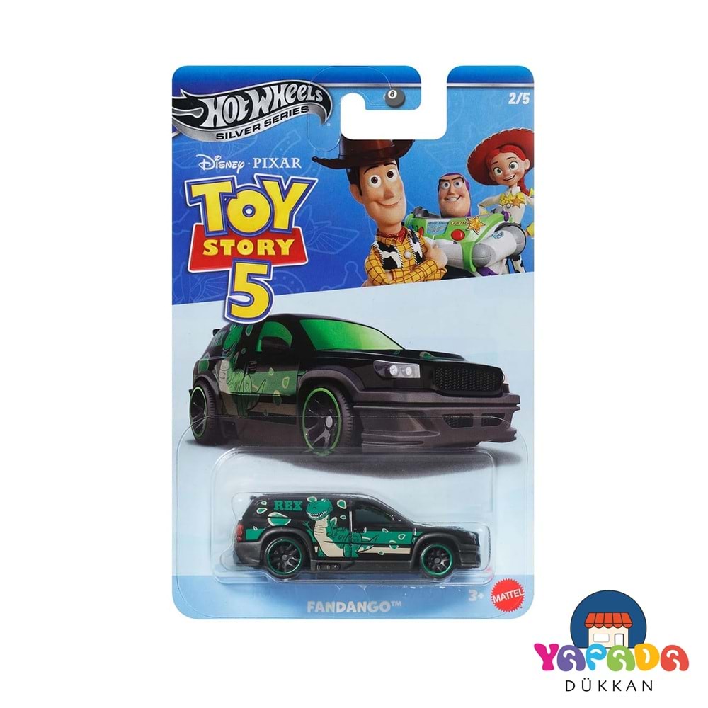 Hot Wheels Silver Series Disney Pixar Toy Story 5 MS-T Suzuka JKX33 #4/5 1:64 Koleksiyon Model Araba