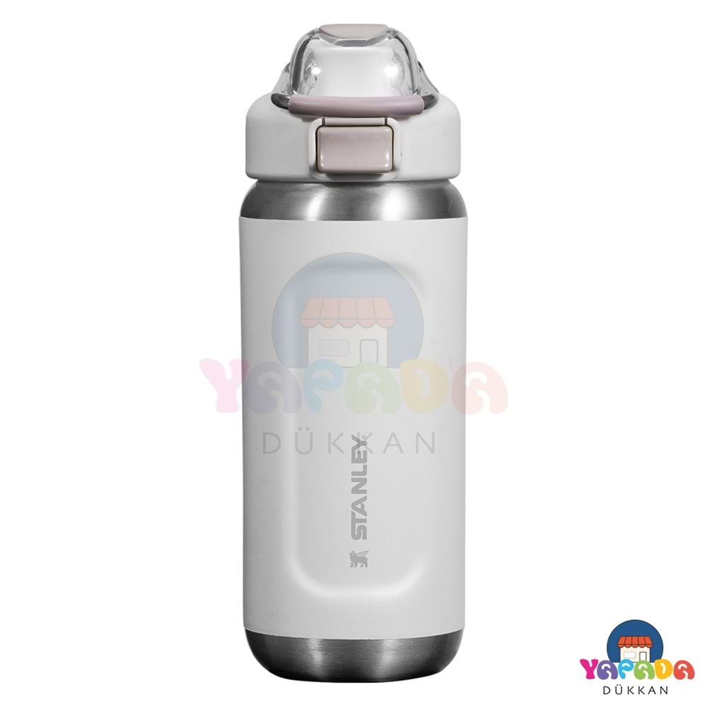 Stanley Wellspring 10-13110-0047 470 ml 18/8 Çelik Düğmeli Hammertone Frost Termos Matara