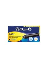 Pelikan 4001 Dolma Kalem Kartuşu Uzun Siyah