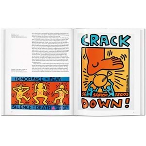 Keith Haring (Sokak Sanatının Renkli İkonu) - Alexandra Kolossa - Taschen Book