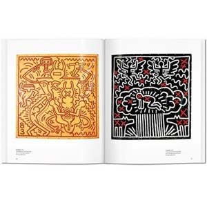 Keith Haring (Sokak Sanatının Renkli İkonu) - Alexandra Kolossa - Taschen Book