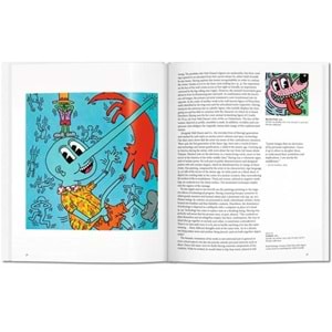 Keith Haring (Sokak Sanatının Renkli İkonu) - Alexandra Kolossa - Taschen Book