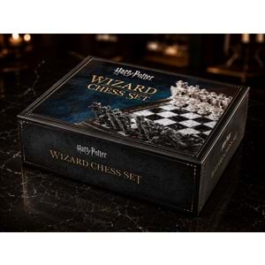 The Noble Collection Harry Potter Büyücü Satrancı Koleksiyonluk Satranç Seti – 32 Detaylı Figürlü , Lisanslı