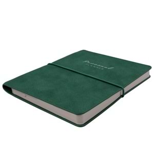 Victoria's Journals Kuka Pesonal Planner Defter A6, 80 gr. 96 Yaprak Çizgili Yeşil